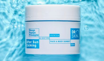 Η απόλυτη after sun εμπειρία με το Calming Sorbet της Dr.Skin