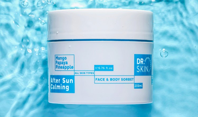 Η απόλυτη after sun εμπειρία με το Calming Sorbet της Dr.Skin
