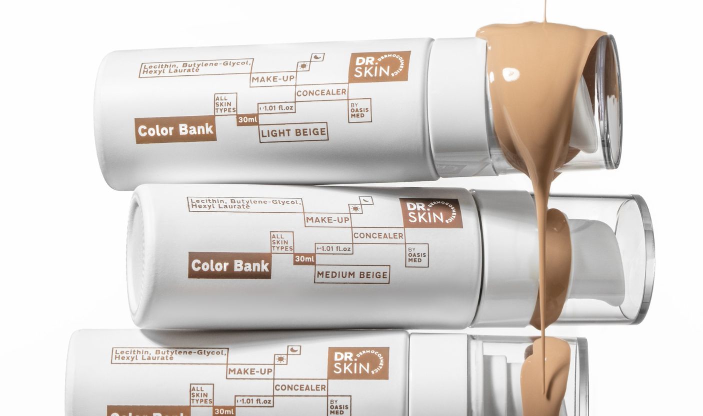 Καθημερινό μακιγιάζ με το Color Bank, Foundation & Concealer της DR.SKIN
